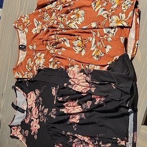 Set of 2 Muse Agnes & Dora sleeveless nwot